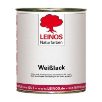 Leinos Weißlack 820 Seidenglänzend - 0,75 l Dose