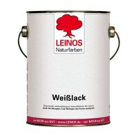 Leinos Weißlack 820 Seidenglänzend - 2,5 l...
