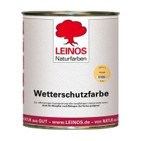 Leinos Wetterschutzfarbe auf Ölbasis 850 Maisgelb -...