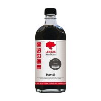 Leinos Hartöl 240 Schwarz - 0,25 l Flasche