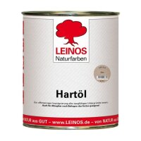 Leinos Hartöl 240 Grau - 0,75 l Dose