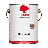 Leinos Holzlasur für außen 260 Nussbaum - 2,5...