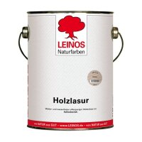 Leinos Holzlasur für außen 260 Hellgrau - 2,5...