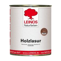 Leinos Holzlasur für innen 261 Palisander - 0,75 l Dose