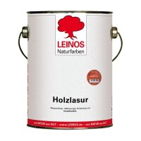 Leinos Holzlasur für innen 261 Nordisch Rot - 2,5 l...