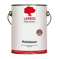 Leinos Holzlasur für innen 261 Nussbaum - 2,5 l Dose