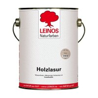Leinos Holzlasur für innen 261 Hellgrau - 2,5 l Dose