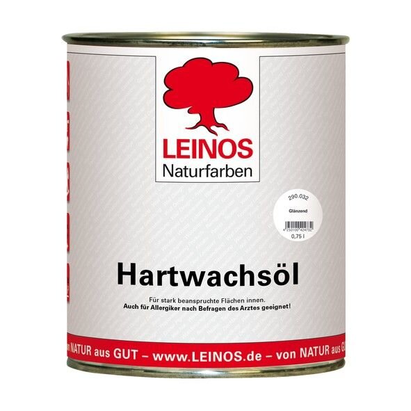 Leinos Hartwachsöl 290 Glänzend - 0,75 l Dose