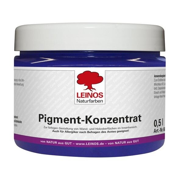 Leinos Pigment-Konzentrat 668 Ultramarin-Violett - 0,5 l Glas
