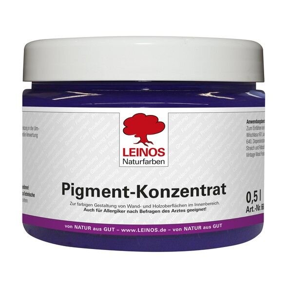 Leinos Pigment-Konzentrat 668 Ultramarin-Rotviolett - 0,5 l Glas