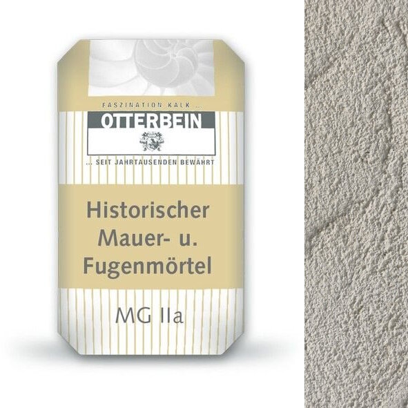 Otterbein Historischer Mauer- und Fugenmörtel MGIIa, fein - 25 kg Sack